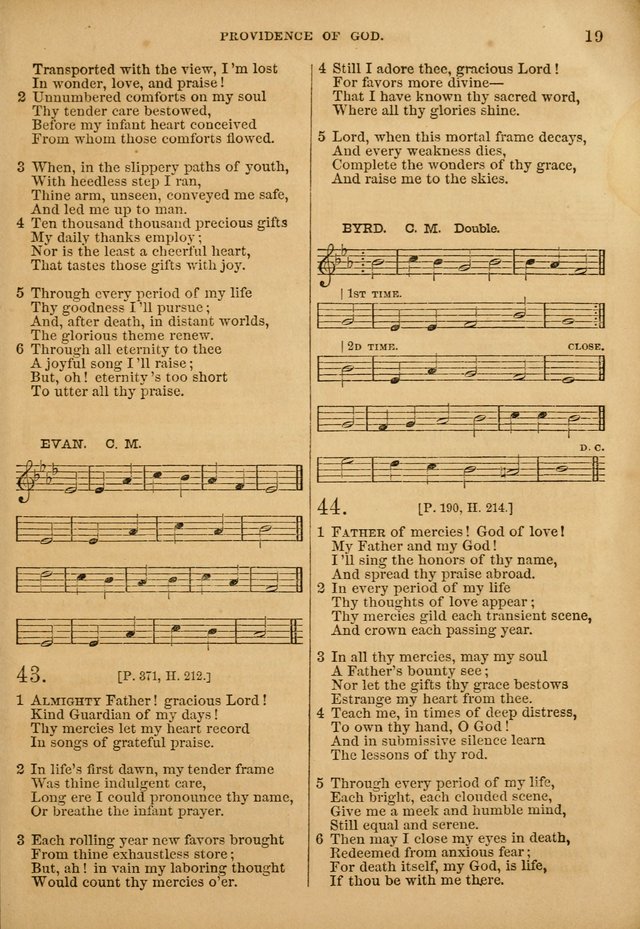 The Sabbath School Hymn and Tune Book: selected from the Sabbath hymn and tune book page 19