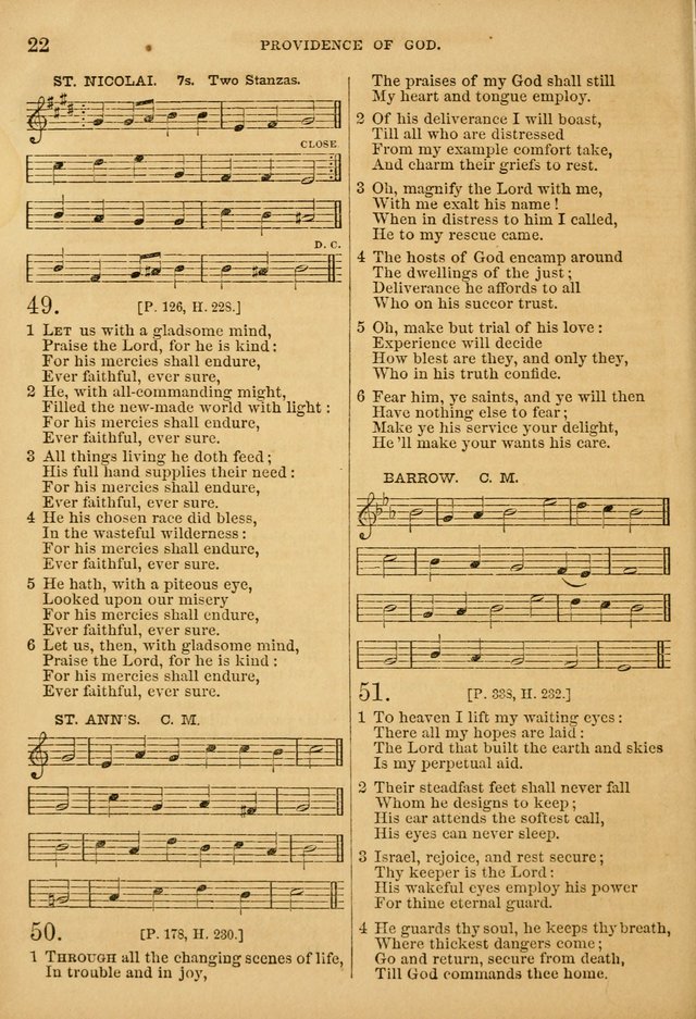 The Sabbath School Hymn and Tune Book: selected from the Sabbath hymn and tune book page 22