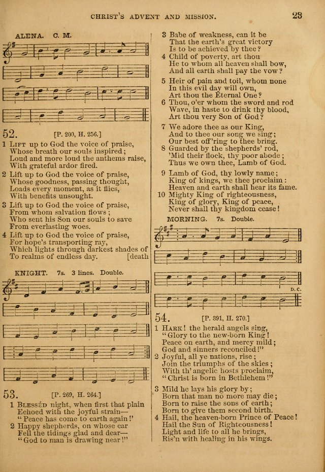 The Sabbath School Hymn and Tune Book: selected from the Sabbath hymn and tune book page 23