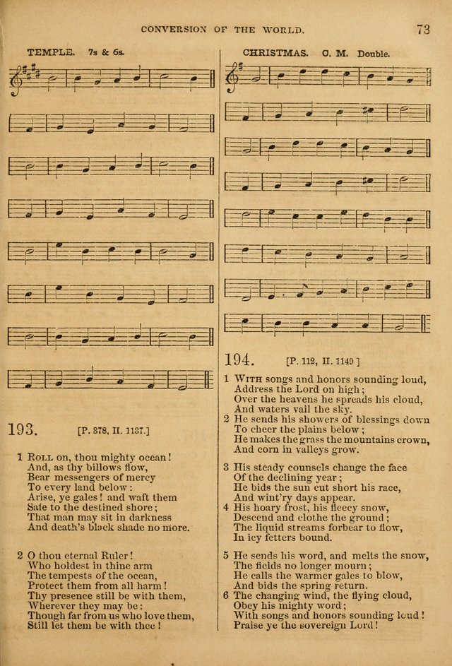 The Sabbath School Hymn and Tune Book: selected from the Sabbath hymn and tune book page 81