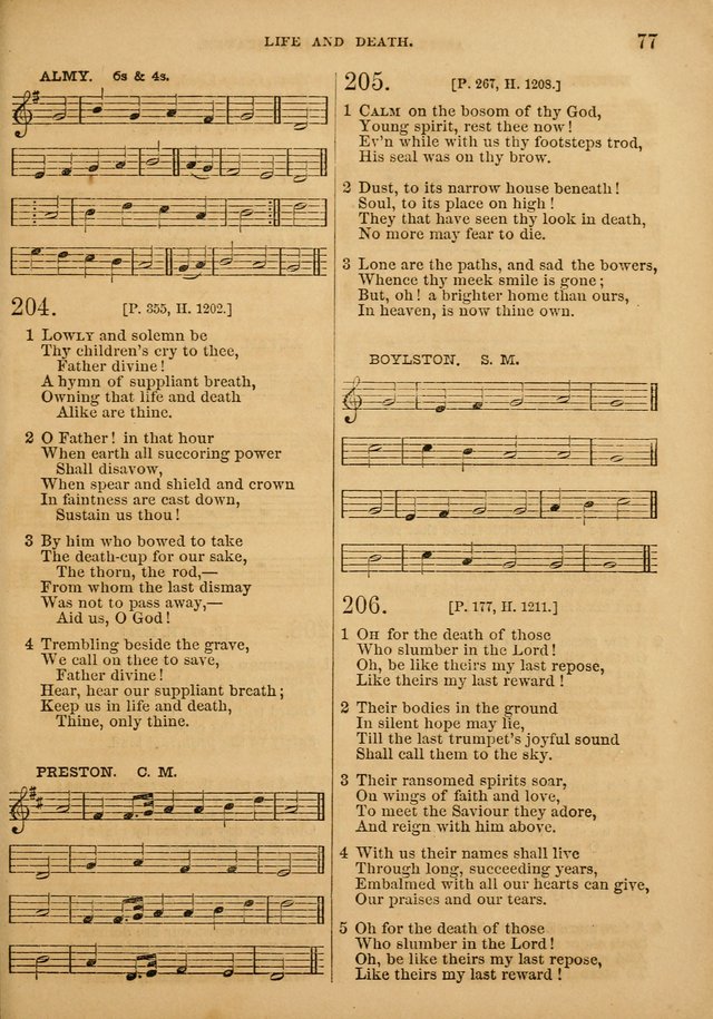 The Sabbath School Hymn and Tune Book: selected from the Sabbath hymn and tune book page 85
