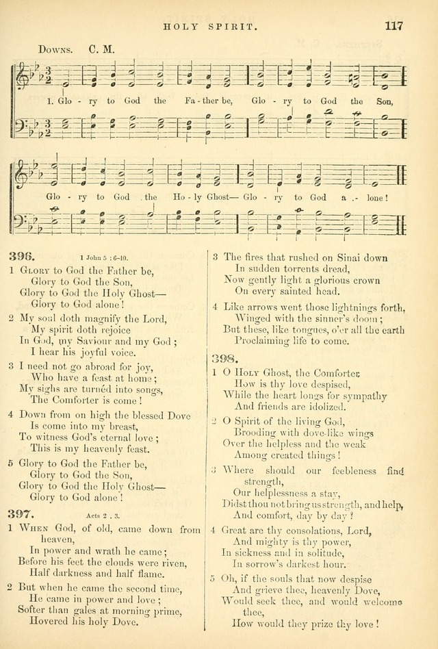 Songs for the Sanctuary: or hymns and tunes for Christian worship page 117