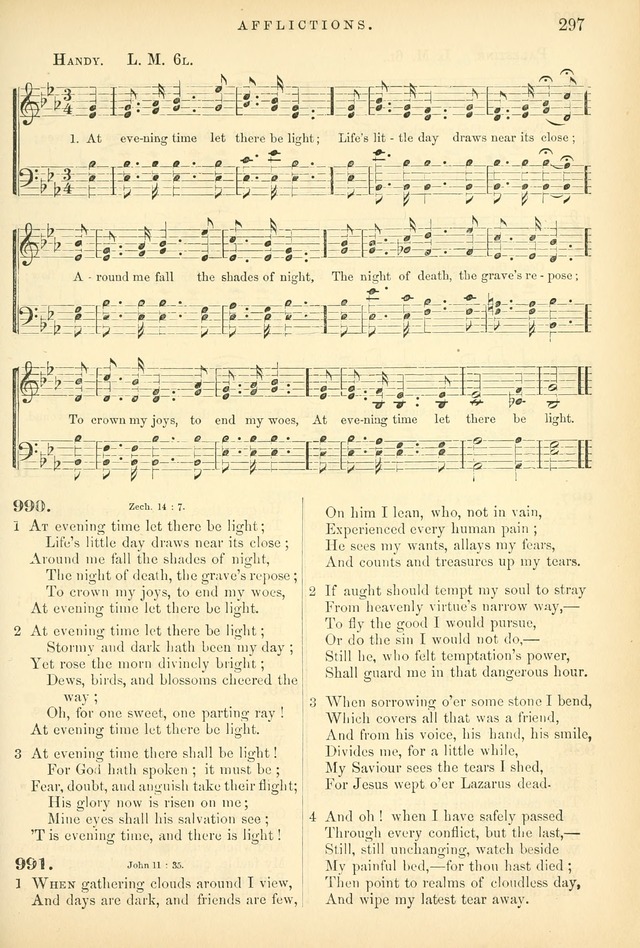 Songs for the Sanctuary: or hymns and tunes for Christian worship page 297