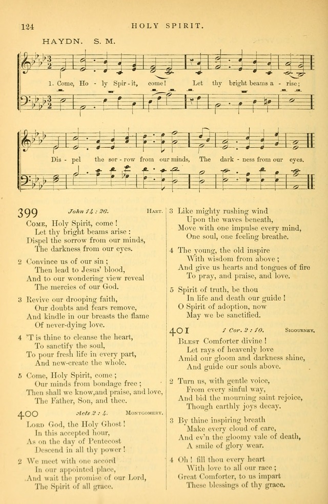 Songs for the Sanctuary: or hymns and tunes for Christian Worship page 125