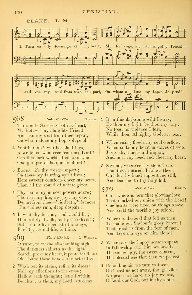 Songs for the Sanctuary: or hymns and tunes for Christian Worship page 171