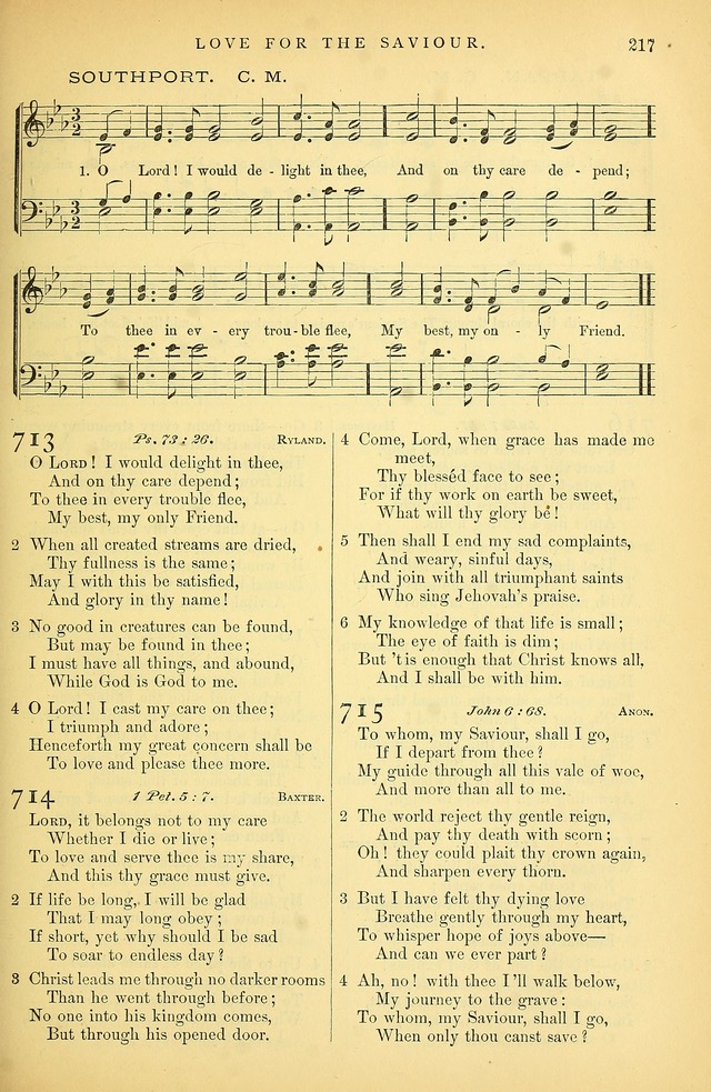 Songs for the Sanctuary: or hymns and tunes for Christian Worship page 218
