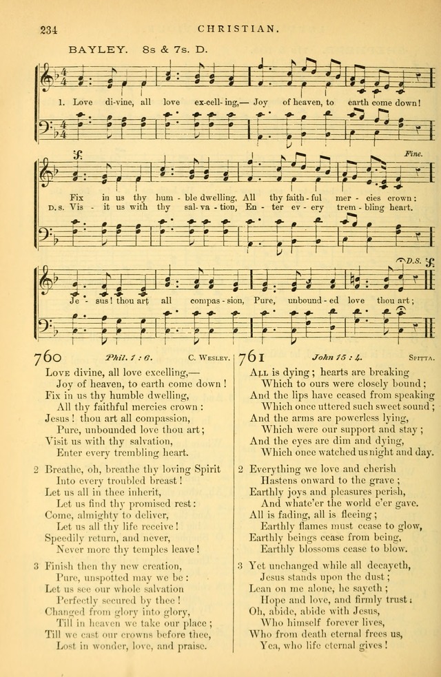 Songs for the Sanctuary: or hymns and tunes for Christian Worship page 235