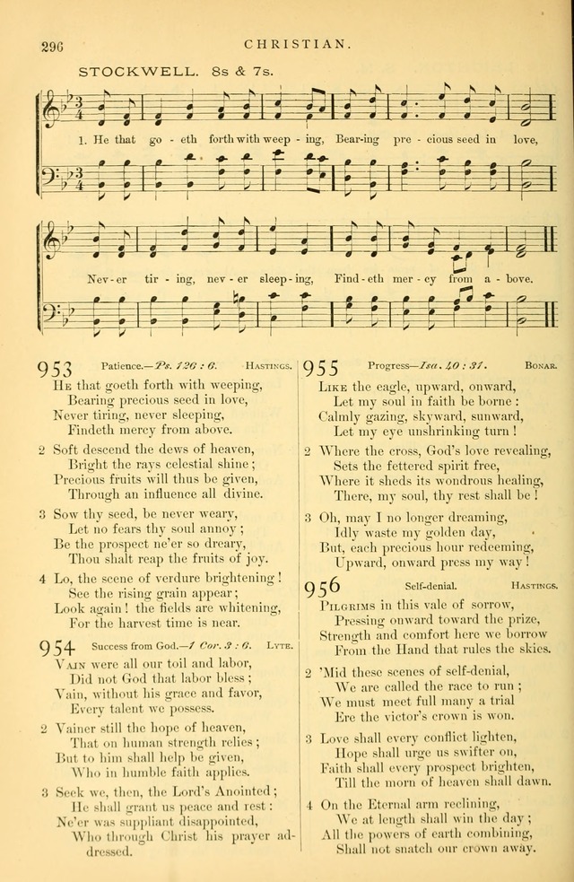 Songs for the Sanctuary: or hymns and tunes for Christian Worship page 297