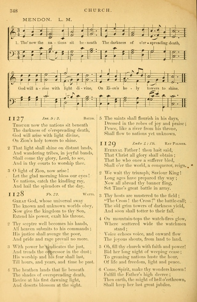 Songs for the Sanctuary: or hymns and tunes for Christian Worship page 349