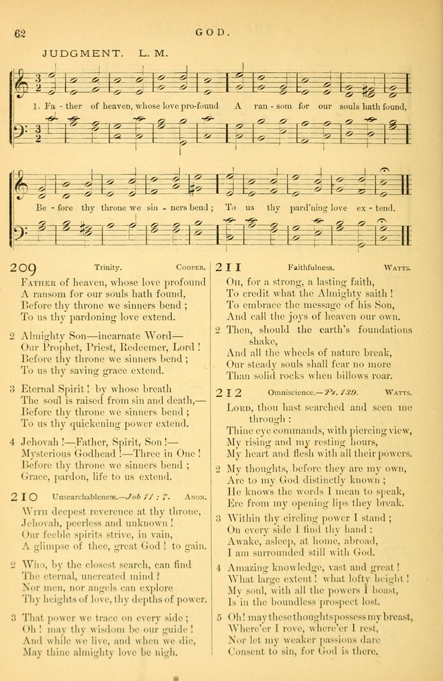 Songs for the Sanctuary: or hymns and tunes for Christian Worship page 63