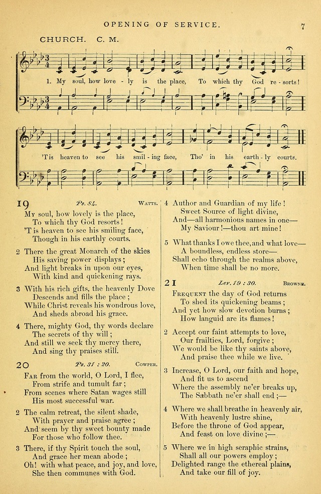 Songs for the Sanctuary: or hymns and tunes for Christian Worship page 8