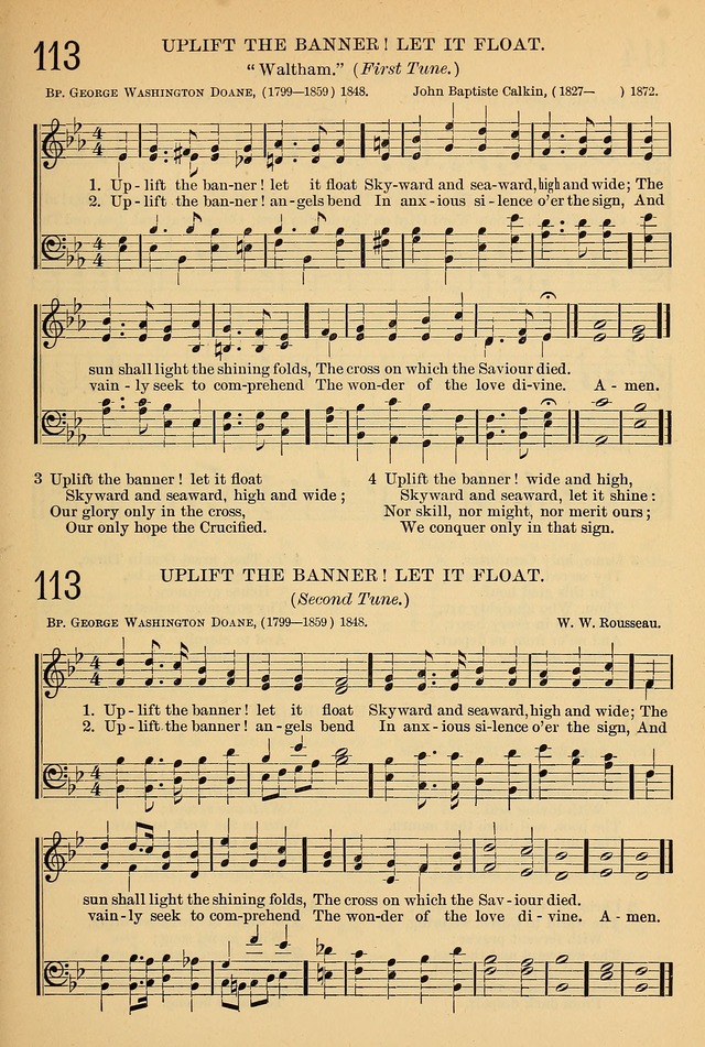 The Sunday School Hymnal: with offices of devotion page 105