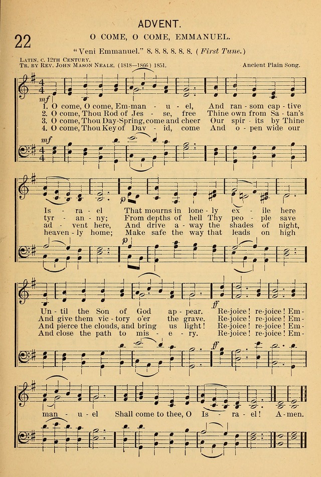 The Sunday School Hymnal: with offices of devotion page 15
