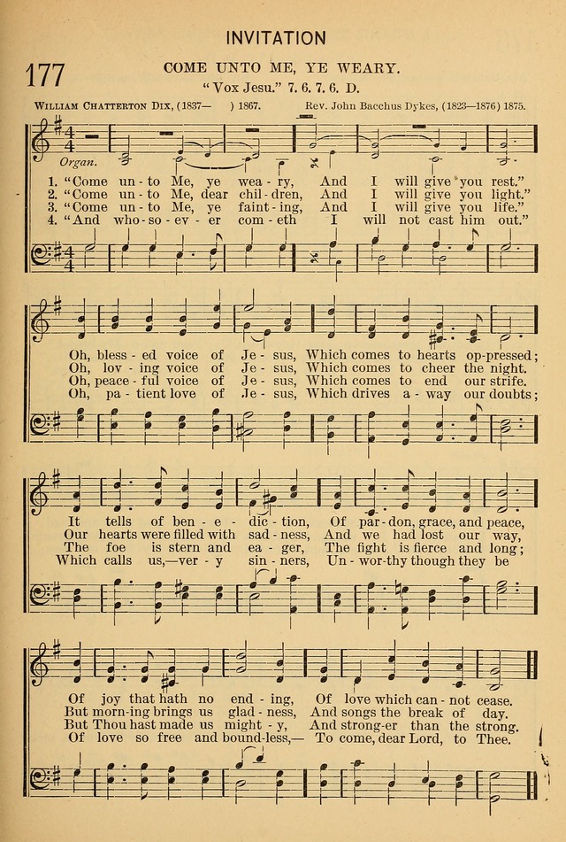 The Sunday School Hymnal: with offices of devotion page 163