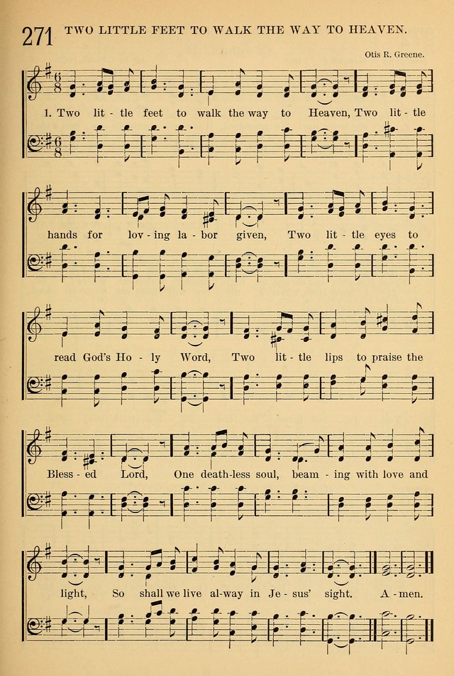 The Sunday School Hymnal: with offices of devotion page 253