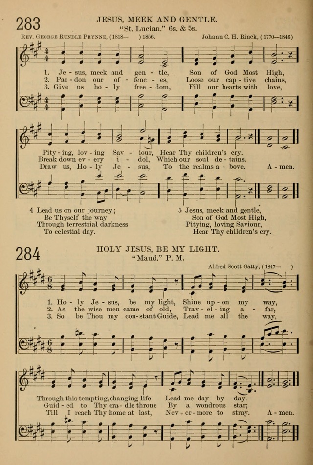 The Sunday School Hymnal: with offices of devotion page 262