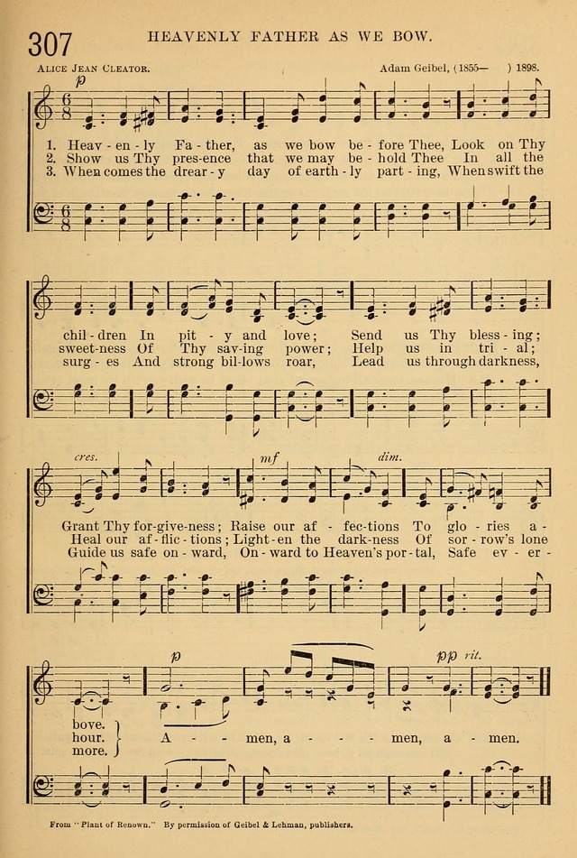 The Sunday School Hymnal: with offices of devotion page 279