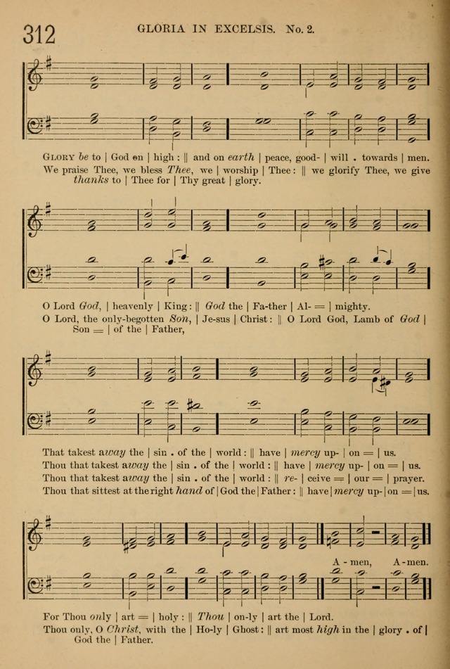 The Sunday School Hymnal: with offices of devotion page 284