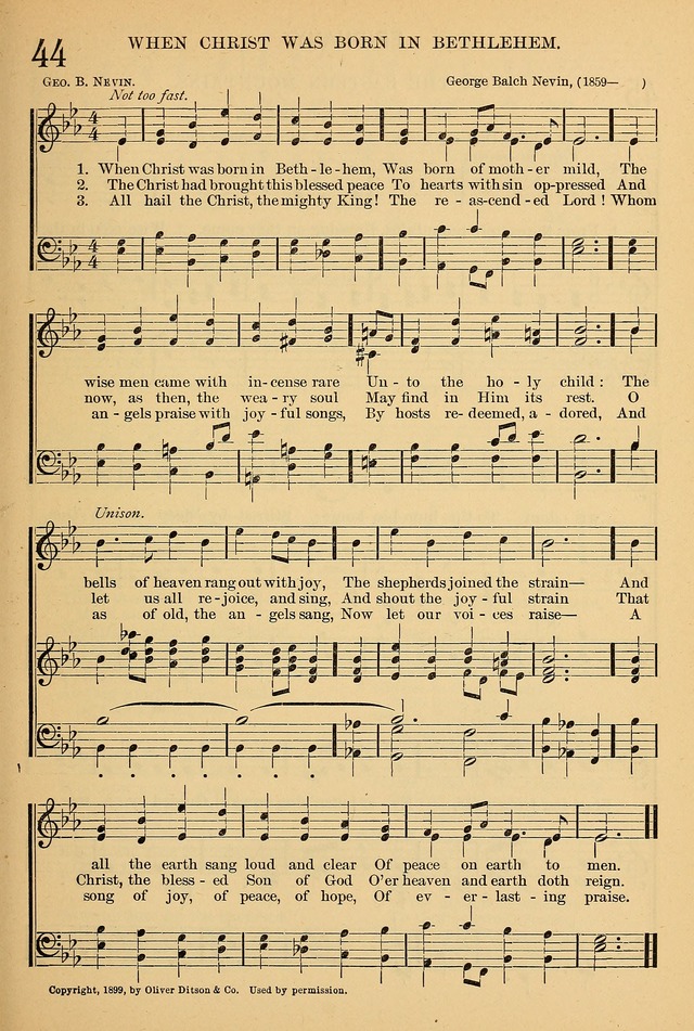 The Sunday School Hymnal: with offices of devotion page 37