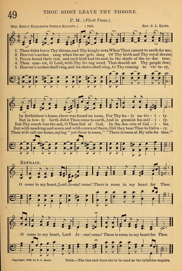 The Sunday School Hymnal: with offices of devotion page 43