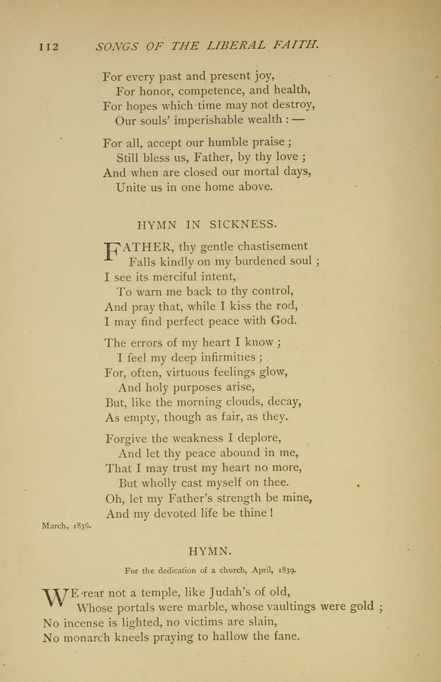 Singers and Songs of the Liberal Faith page 113