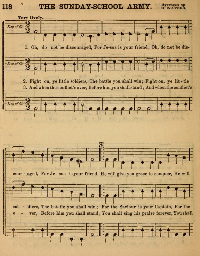 The Sabbath School Minstrel: being a collection of the most popular hymns and tunes, together with a great variety of the best anniversary pieces. The whole forming a complete manual ... page 120