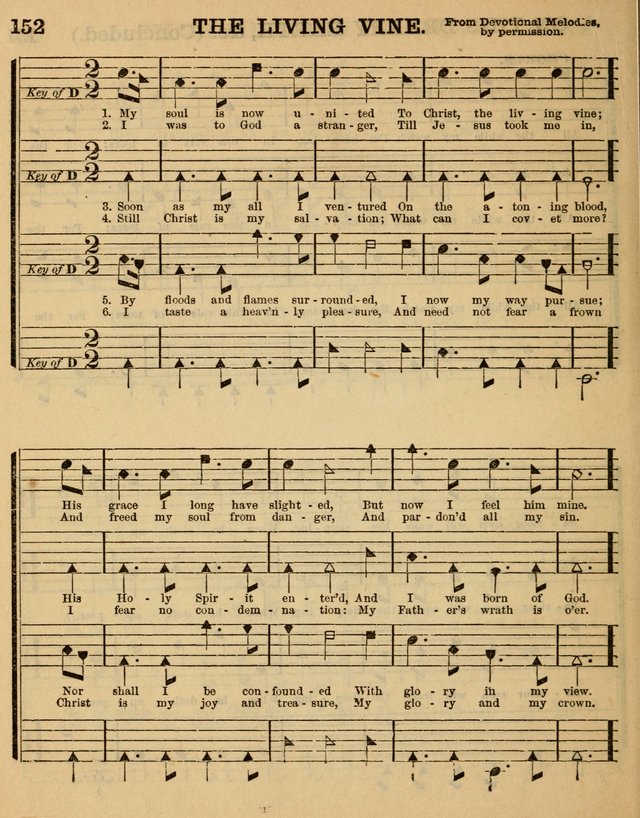 The Sabbath School Minstrel: being a collection of the most popular hymns and tunes, together with a great variety of the best anniversary pieces. The whole forming a complete manual ... page 154