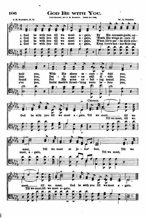 Sunday School Melodies: a Collection of new and Standard Hymns for the Sunday School page 106