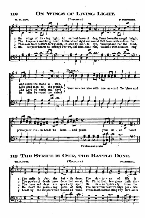 Sunday School Melodies: a Collection of new and Standard Hymns for the Sunday School page 110