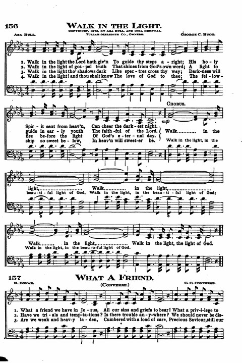 Sunday School Melodies: a Collection of new and Standard Hymns for the Sunday School page 138