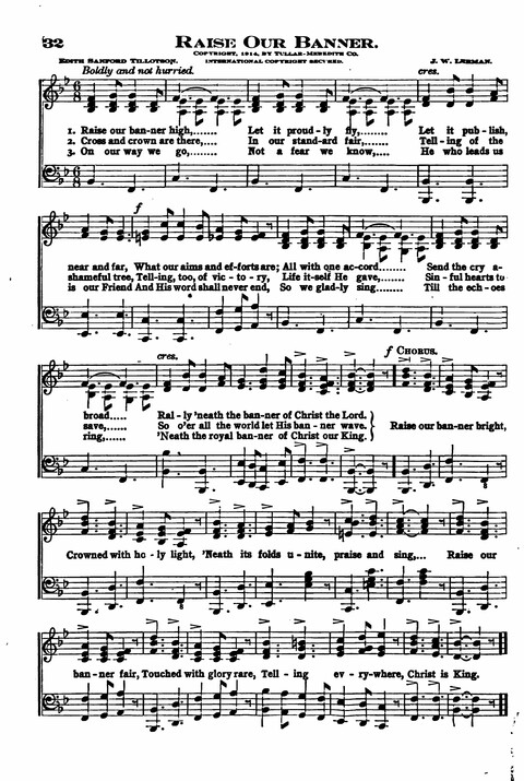 Sunday School Melodies: a Collection of new and Standard Hymns for the Sunday School page 32
