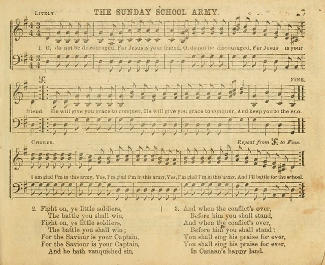 The Sunday-School Music Book: enlarged page 9