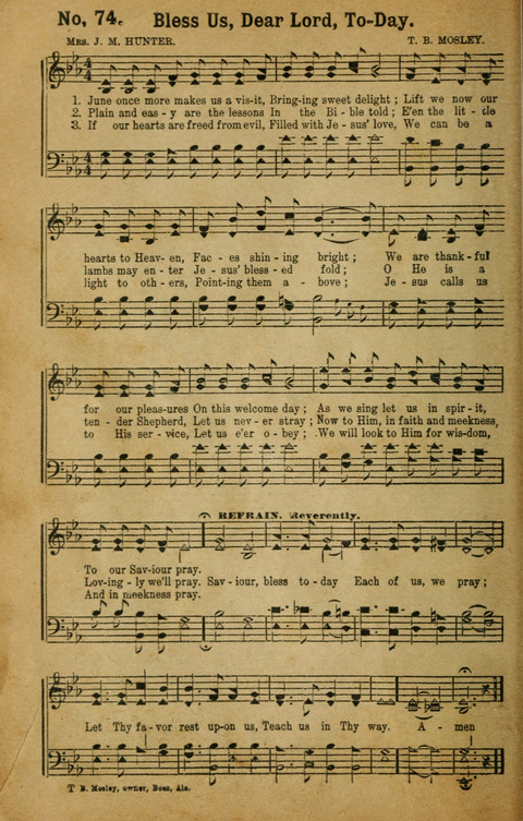 Songs for the Singing, Normal and Literary Schools page 88