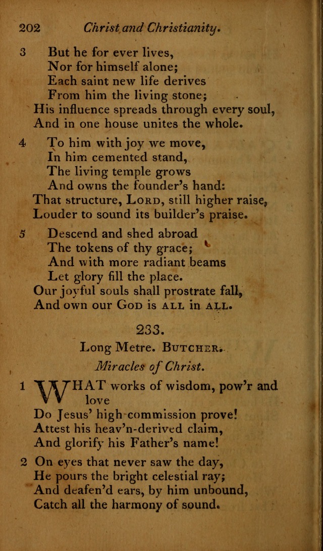 A Selection of Sacred Poetry: consisting of psalms and hymns, from Watts, Doddridge, Merrick, Scott, Cowper, Barbauld, Steele ...compiled for  the use of the Unitarian Church in Philadelphia page 202