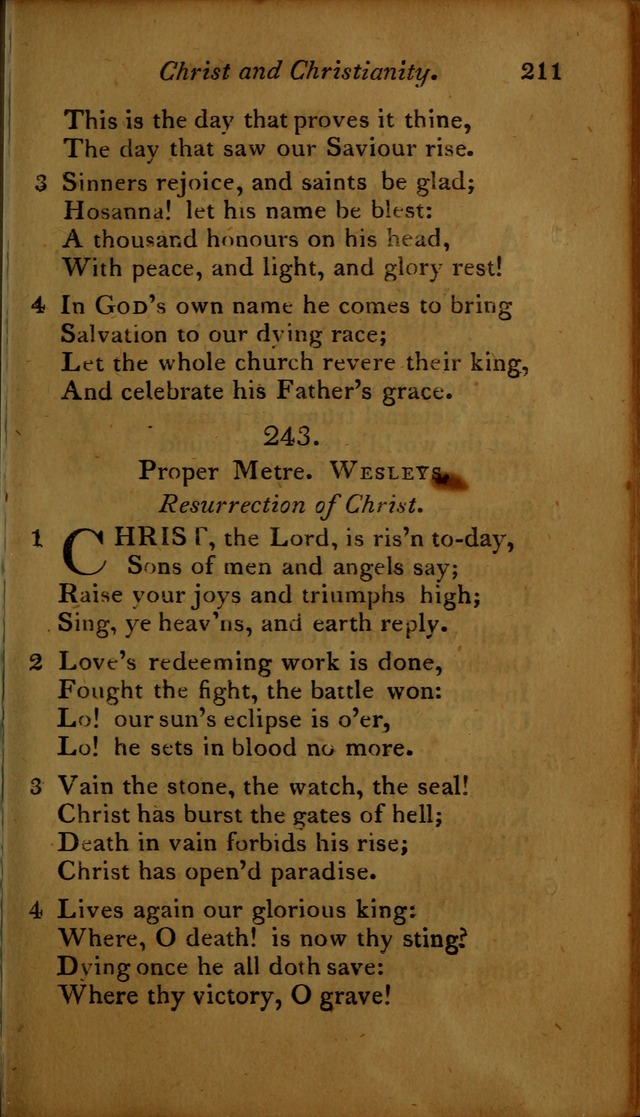 A Selection of Sacred Poetry: consisting of psalms and hymns, from Watts, Doddridge, Merrick, Scott, Cowper, Barbauld, Steele ...compiled for  the use of the Unitarian Church in Philadelphia page 211