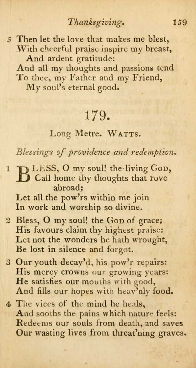 A Selection of Sacred Poetry: consisting of psalms and hymns from Watts, Doddridge, Merrick, Scott, Cowper, Barbauld, Steele, and others (2nd ed.) page 159