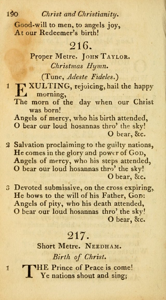 A Selection of Sacred Poetry: consisting of psalms and hymns from Watts, Doddridge, Merrick, Scott, Cowper, Barbauld, Steele, and others (2nd ed.) page 190