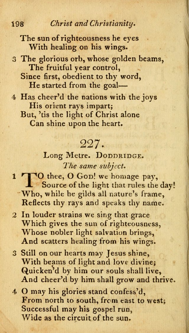 A Selection of Sacred Poetry: consisting of psalms and hymns from Watts, Doddridge, Merrick, Scott, Cowper, Barbauld, Steele, and others (2nd ed.) page 198