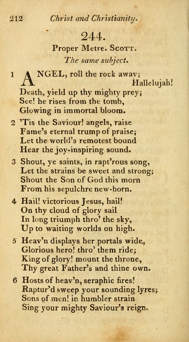 A Selection of Sacred Poetry: consisting of psalms and hymns from Watts, Doddridge, Merrick, Scott, Cowper, Barbauld, Steele, and others (2nd ed.) page 212