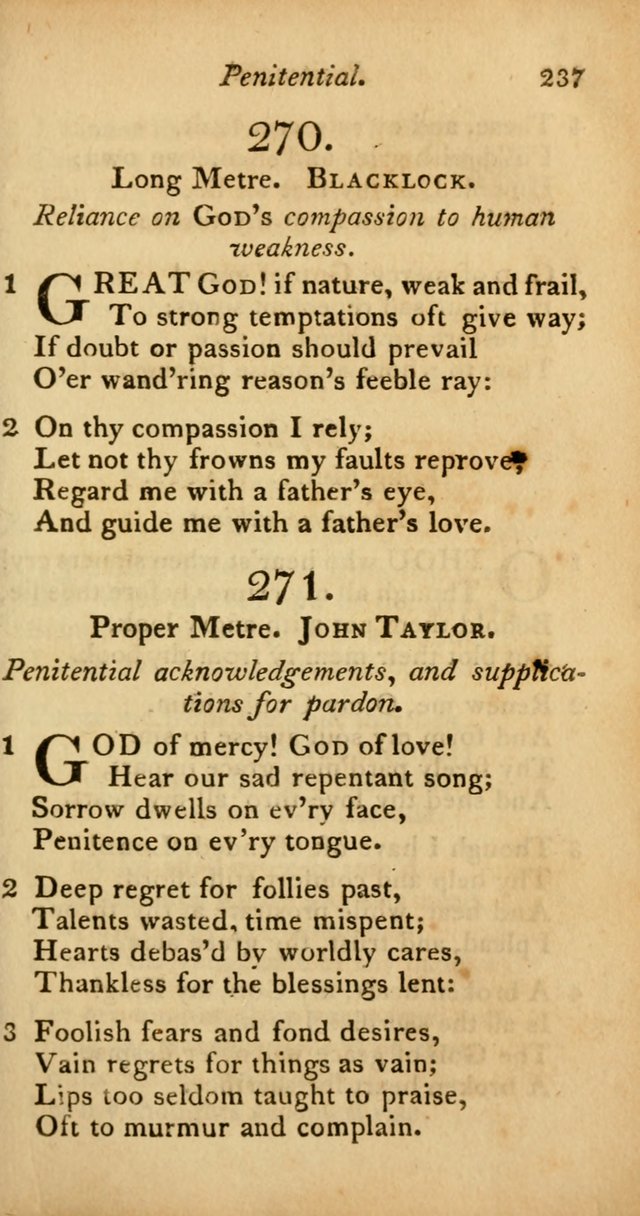 A Selection of Sacred Poetry: consisting of psalms and hymns from Watts, Doddridge, Merrick, Scott, Cowper, Barbauld, Steele, and others (2nd ed.) page 237