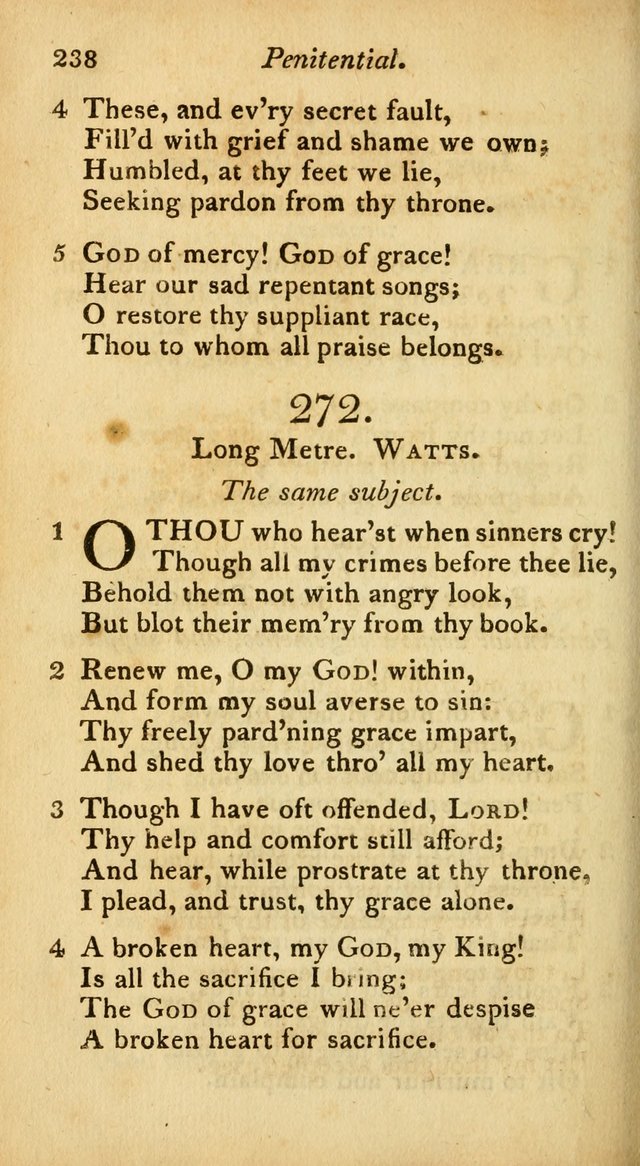 A Selection of Sacred Poetry: consisting of psalms and hymns from Watts, Doddridge, Merrick, Scott, Cowper, Barbauld, Steele, and others (2nd ed.) page 238
