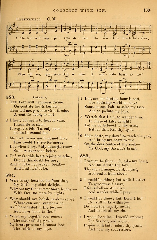 Songs for the Sanctuary; or Psalms and Hymns for Christian Worship (Baptist Ed.) page 170