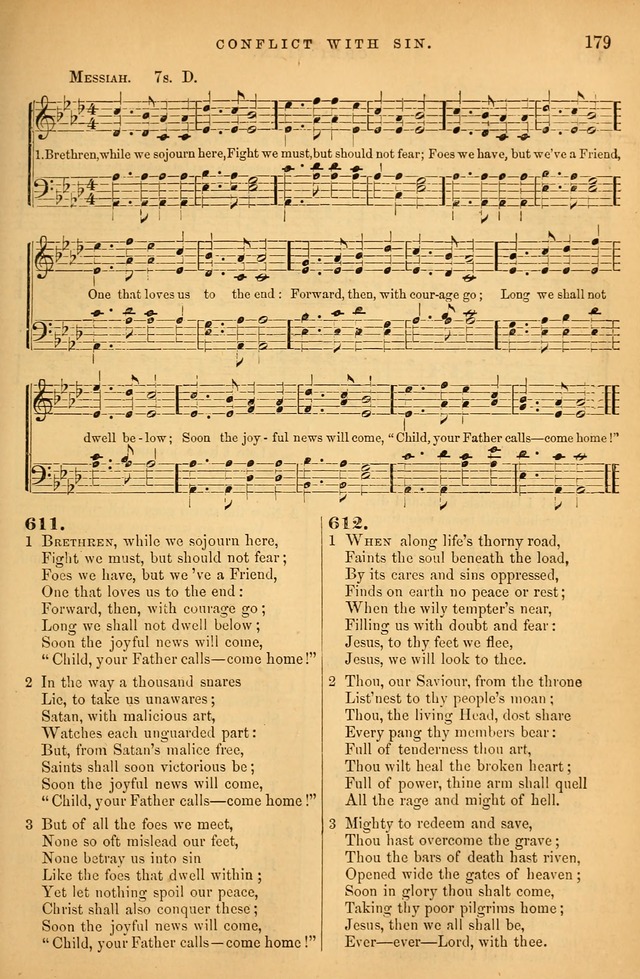 Songs for the Sanctuary; or Psalms and Hymns for Christian Worship (Baptist Ed.) page 180