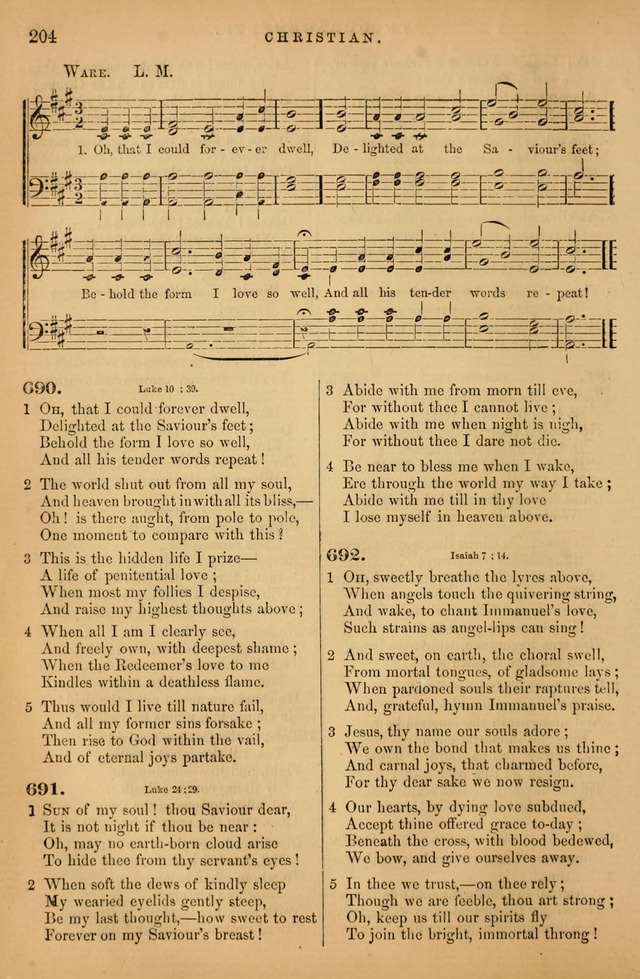 Songs for the Sanctuary; or Psalms and Hymns for Christian Worship (Baptist Ed.) page 205