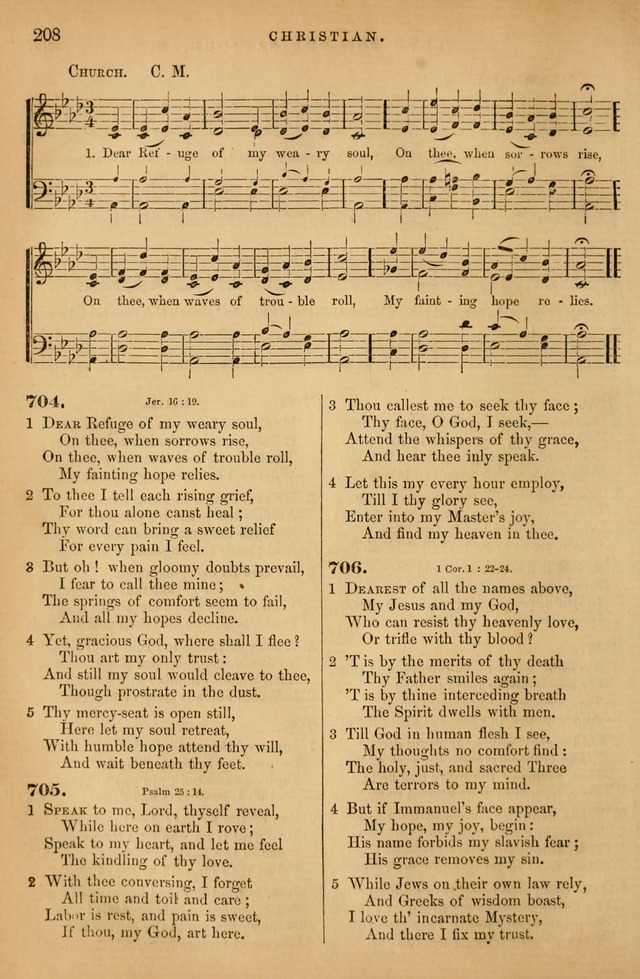 Songs for the Sanctuary; or Psalms and Hymns for Christian Worship (Baptist Ed.) page 209