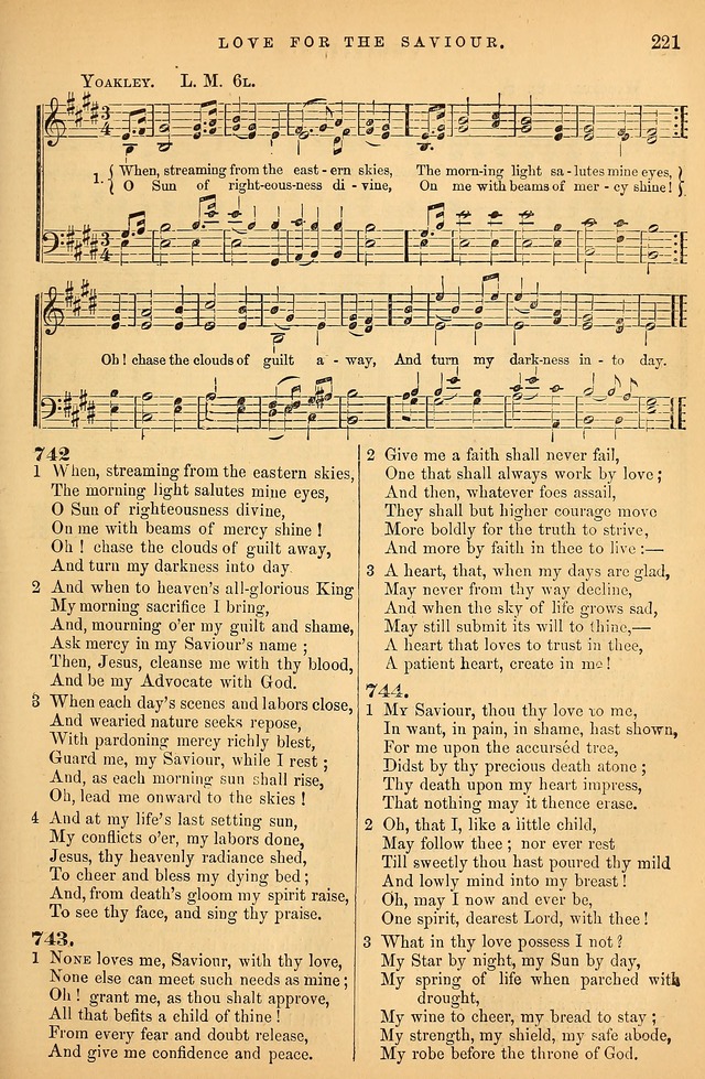 Songs for the Sanctuary; or Psalms and Hymns for Christian Worship (Baptist Ed.) page 222
