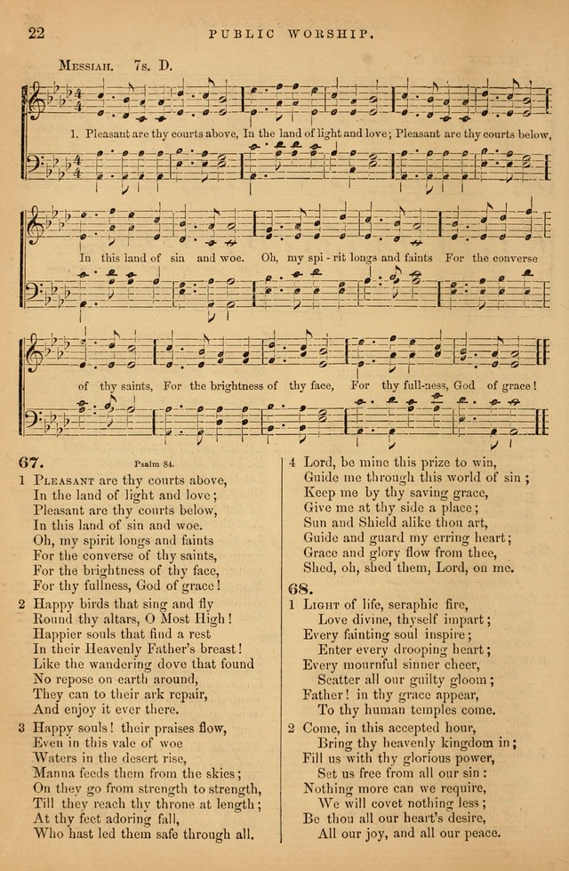 Songs for the Sanctuary; or Psalms and Hymns for Christian Worship (Baptist Ed.) page 23