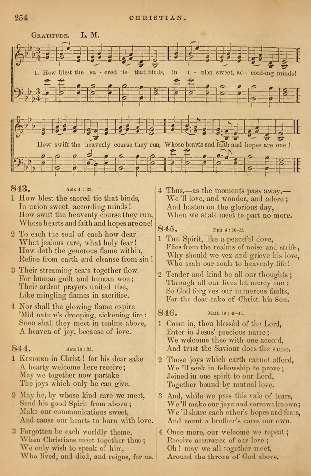 Songs for the Sanctuary; or Psalms and Hymns for Christian Worship (Baptist Ed.) page 255