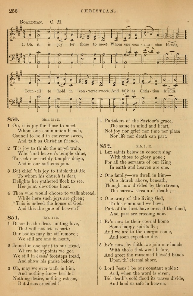 Songs for the Sanctuary; or Psalms and Hymns for Christian Worship (Baptist Ed.) page 257