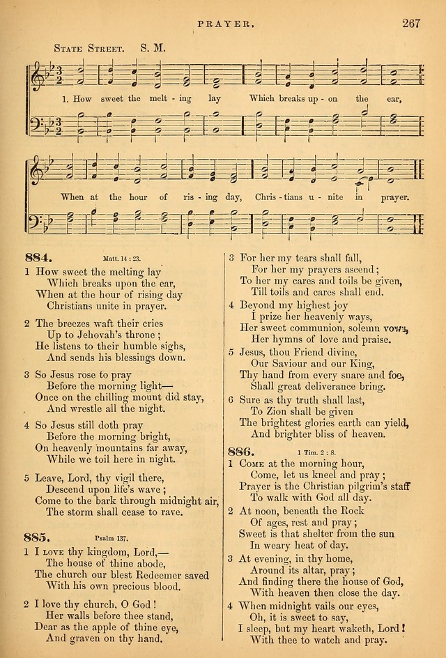 Songs for the Sanctuary; or Psalms and Hymns for Christian Worship (Baptist Ed.) page 268